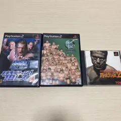 【PS PS2 ソフト】 プロレスゲーム　まとめ　動作確認済