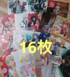 キャラクター　イラスト クリアファイル 16枚セット