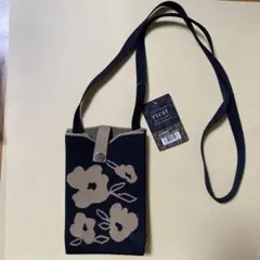 スマホショルダー　ミニショルダー　ニット
