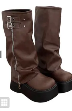 厚底ブーツ ブーツ