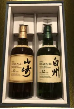 サントリー 山崎12年 白州12年　お値下げのサムネイル