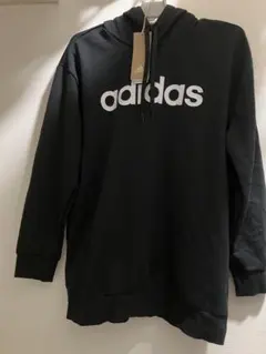 adidas ブラック/ホワイト パーカー GD2907