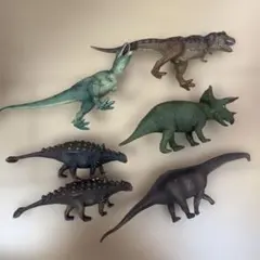 フェバリット 恐竜　6体　セット　まとめ フィギュア