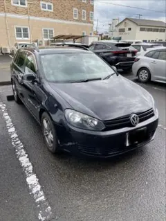 ワーゲン ゴルフ6ヴァリアント コンフォートライン 黒 7速AT 禁煙車 