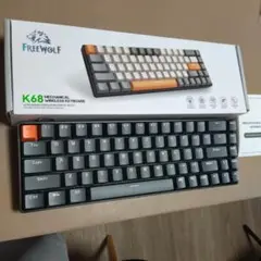 FREEWOLF K68 ワイヤレスキーボード