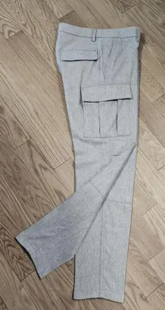 美品・イレブンティ　グレー カーゴパンツ 4ポケット