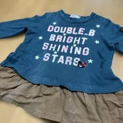 DOUBLE.B ミキハウス 長袖 トップス 女の子　90cm
