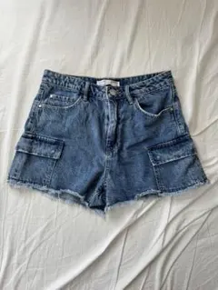 【新品未使用】stradivarius デニムショートパンツ Mサイズ
