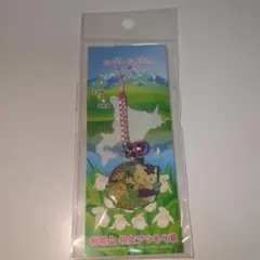 御当地キティ 根付 利尻山 礼文アツモリ草