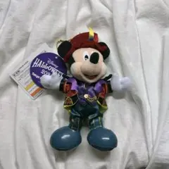 ディズニーハロウィン2024 ミッキー ぬいぐるみバッジ
