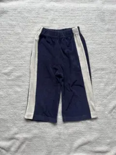 yonkon ネイビー ラインパンツ S(90)