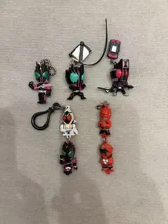 仮面ライダー ディケイドフィギュアストラップ 5個セット