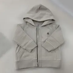 【新品未使用】GAP ベージュ フード付きパーカー 12-18ヶ月