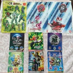 非売品　仮面ライダー　シール　ゼロワン　エグゼイド　ドライブ　ジオウ