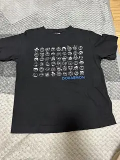 ドラえもん GUコラボ ブラック Tシャツ 半袖
