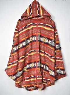 HYSTERIC GLAMOUR エスニックグラフィックポンチョパーカーのサムネイル