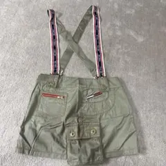 Tommy girlサスペンダー付きミニスカートストリートM