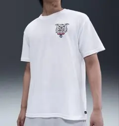 NIKE SB ホワイト刺繍TシャツS