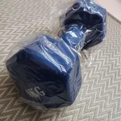 ダンベル8キロ　青　新品　1個