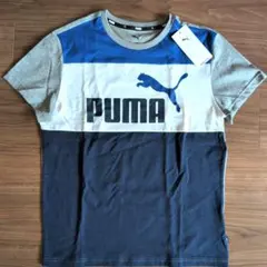 新品・ 未使用 PUMA ESS BLOCK Tee 160サイズ キッズのサムネイル