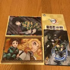 鬼滅の刃 一番くじ メタリックアートパネル3枚セット