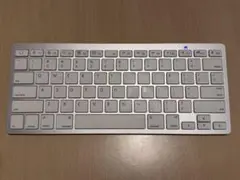 ワイヤレス Bluetooth キーボード シルバー