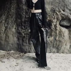 meltthelady cutout tight flare pants - メルカリ