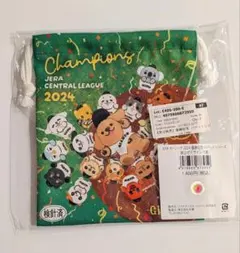パペット 読売ジャイアンツ 2024優勝記念 巾着