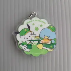 ■②サブウェイ　はぴだんぶい　アクリルキーホルダー　ポチャッコ　タキシードサムのサムネイル