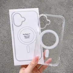 【新美】iPhone17 MagSafe クリアケース