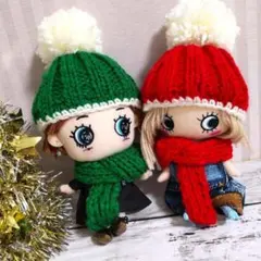 ゲリラセール！イルメール　イーマリー　帽子　マフラー　クリスマス　ハンドメイド