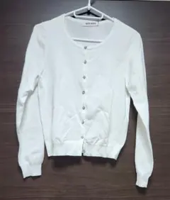 【新品未使用＆洗濯機可】MISCH MASCH カーディガン ホワイト