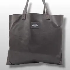 極美品　BEAMS ビームス トートバッグ レザー ダークブラウン A4 大容量のサムネイル