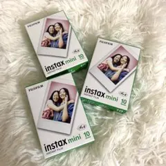 ♡ FUJIFILM instaxminiチェキフィルム10枚入×3合計30枚