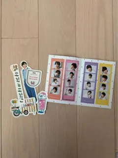 なにわのにわステッカー、フォトカードセット