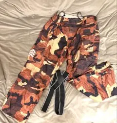 【訳有り】アナログ　スノーボードウェア　パンツ　Lサイズ　迷彩　Analog