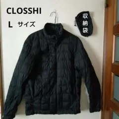 CLOSSHI　プレミアム ライトダウン　Lサイズ　ブラック色
