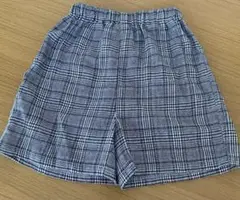 チェック柄 半ズボン サイズ90