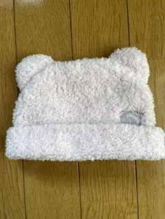 カシウエア　ベビー帽子　くま耳　ピンク