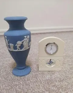 WEDGWOODウエッジウッド ジャスパー ボーンチャイナクロック - メルカリ