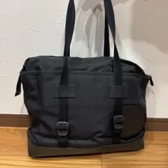 美品 Dunhill ラディアル トートバッグ ADロゴ A4◎ナイロン 黒のサムネイル