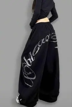 スウェットパンツS ストーン付き SHEIN
