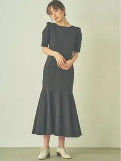 Stylevoice for xxx マーメイドワンピース　グレー