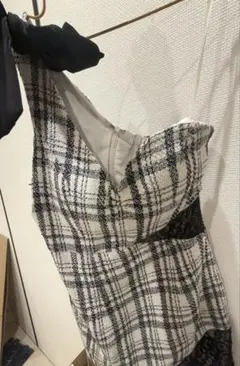 JWELS チェック柄リボン付きナイトドレスのサムネイル