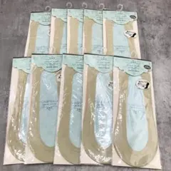 レディース靴下 カバーソックス 24～26cm 10足セット　4661