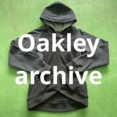 初期　90s 00s oakley アーカイブ　フリース　テック　パーカー
