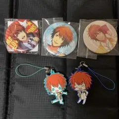 うたプリ　一十木　音也　缶バッジ　ラバスト　セット