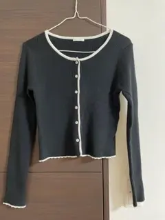 GU 黒長袖カーディガン S