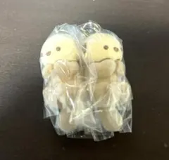 なかよしラッコ　フロッキーキーホルダー　なかよしラッコB