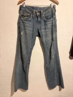 初期 00s TRUE RELIGION フレアデニム ジーンズ 香港製 W30 - メルカリ